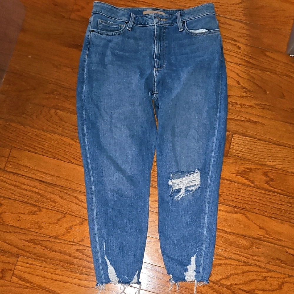 JOE'S JEANS DISTRESSED ANKLE CUT sz 30